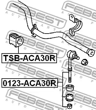 Стойка FEBEST 0123-ACA30R