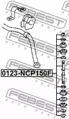 Стойка FEBEST 0123-NCP150F