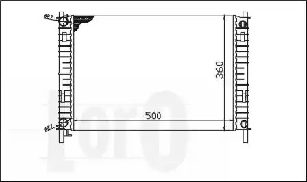 Теплообменник LORO 017-017-0017