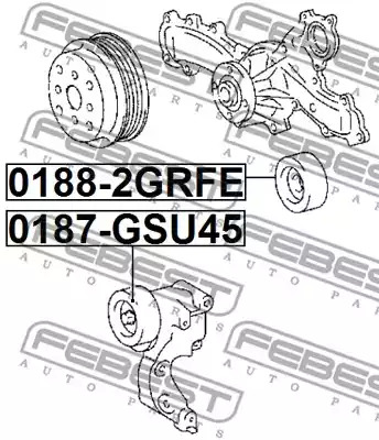 Ролик FEBEST 0187-GSU45