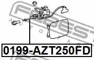 Шарнир FEBEST 0199-AZT250FD