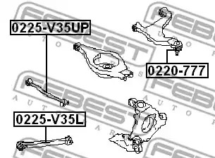 Шарнир FEBEST 0220-777