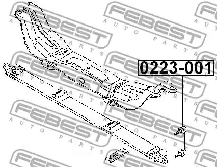 Стойка FEBEST 0223-001