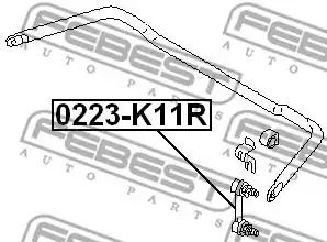 Стойка FEBEST 0223-K11R