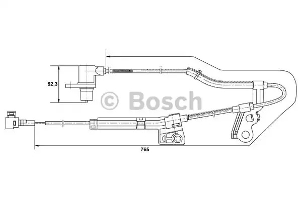 Датчик BOSCH 0 265 006 677 (DF 6, WS6677)