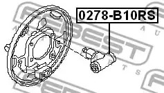 Цилиндр FEBEST 0278-B10RS