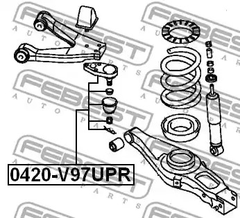 Шарнир FEBEST 0420-V97UPR