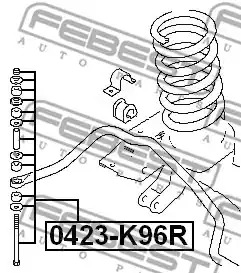 Стойка FEBEST 0423-K96R