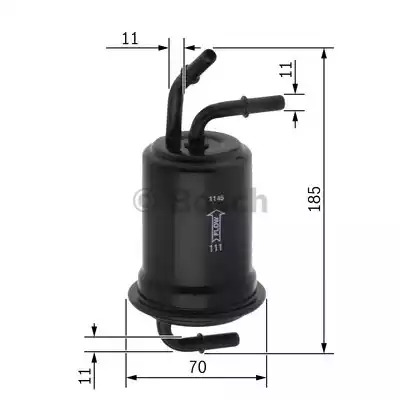 Фильтр BOSCH 0 450 905 970 (F 5970)