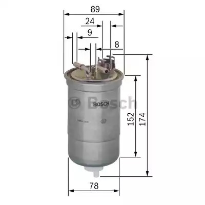 Фильтр BOSCH 0 450 906 322 (N 6322)