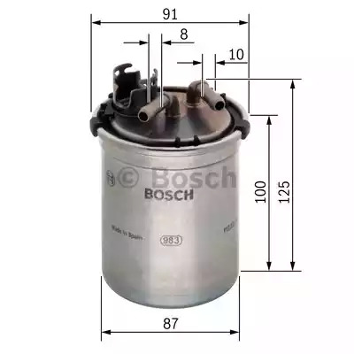 Фильтр BOSCH 0 450 906 426 (N 6426)