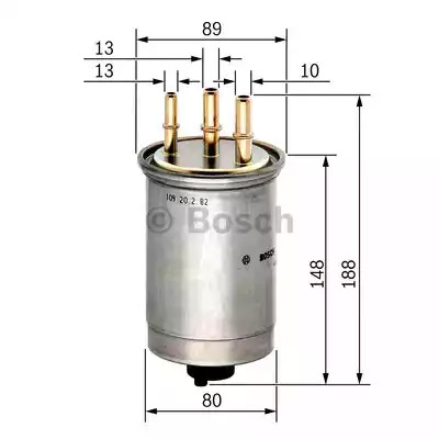 Фильтр BOSCH 0 450 906 508 (N6508)