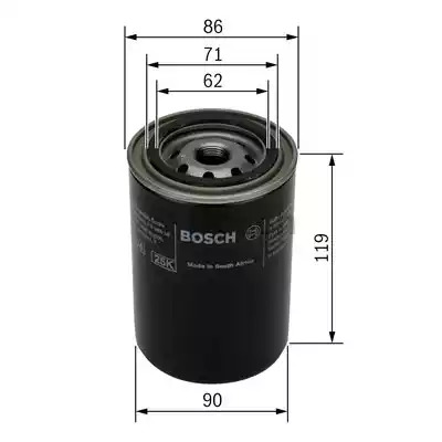 Фильтр BOSCH 0 451 103 240 (P 3240)