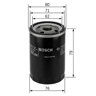 Фильтр BOSCH 0 451 103 297 (P 3297)