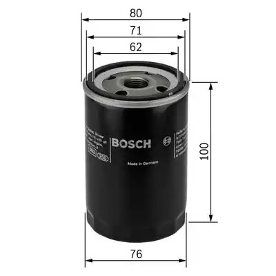 Фильтр BOSCH 0 451 103 342 (P 3342)