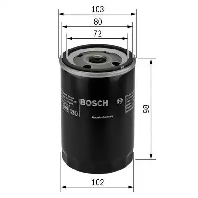 Фильтр BOSCH 0 451 103 365 (P 3365)