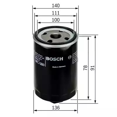 Фильтр BOSCH 0 451 103 368 (P 3368)