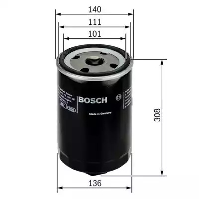 Фильтр BOSCH 0 451 104 013 (P 4013)