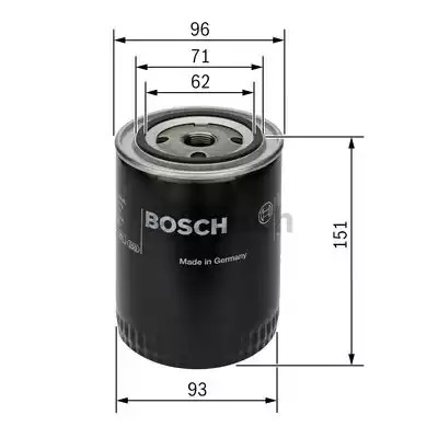 Фильтр BOSCH 0 451 203 012 (P 3012)