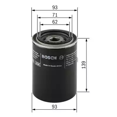 Фильтр BOSCH 0 451 203 194 (P 3194)