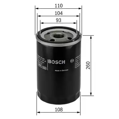 Фильтр BOSCH 0 451 300 003 (P 0003)