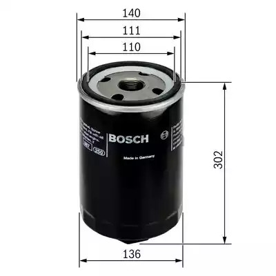 Фильтр BOSCH 0 451 403 208 (P 3208)