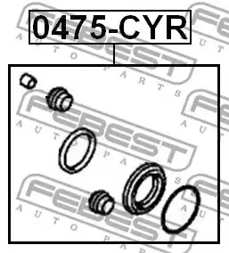 Ремкомплект FEBEST 0475-CYR