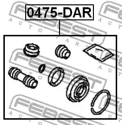 Ремкомплект FEBEST 0475-DAR