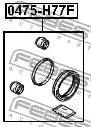 Ремкомплект FEBEST 0475-H77F