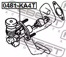 Цилиндр FEBEST 0481-KA4T