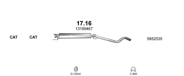 Подвеска STC T405668