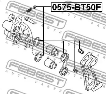 Ремкомплект FEBEST 0575-BT50F