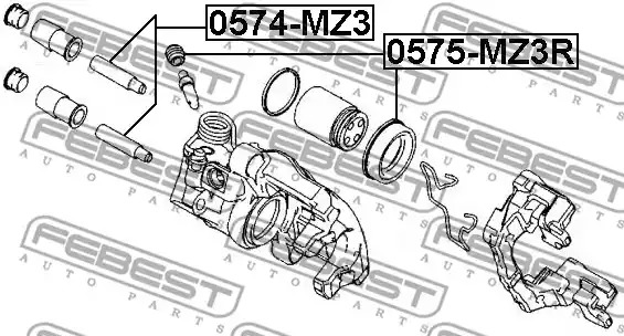 Ремкомплект FEBEST 0575-MZ3R