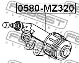 Цилиндр FEBEST 0580-MZ320