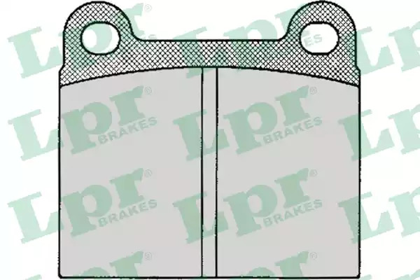 Комплект тормозных колодок LPR 05P024 (20034, 5SP024)