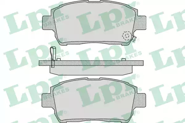 Комплект тормозных колодок LPR 05P1062 (23510, 5SP1062)