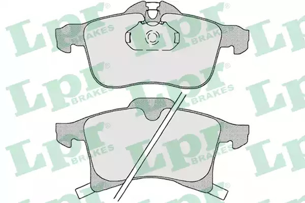 Комплект тормозных колодок LPR 05P1197 (23832, 23833, 23834, 5SP1197)