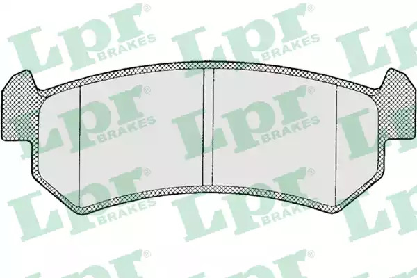 Комплект тормозных колодок LPR 05P1199 (24071, 5SP1199)