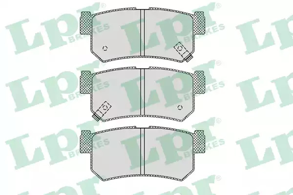 Комплект тормозных колодок LPR 05P1210 (23545, 24051, 24052, 5SP1210)