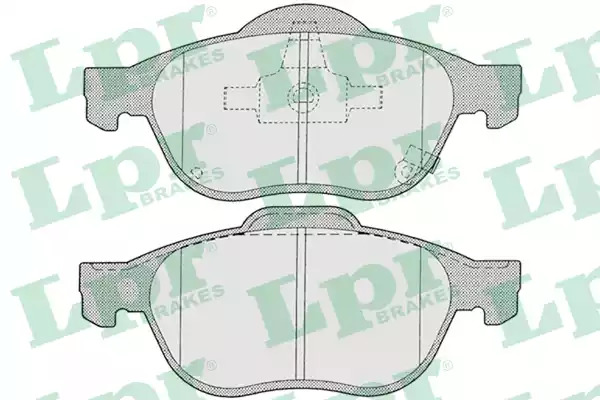 Комплект тормозных колодок LPR 05P1215 (24009, 23996, 23998, 5SP1215)