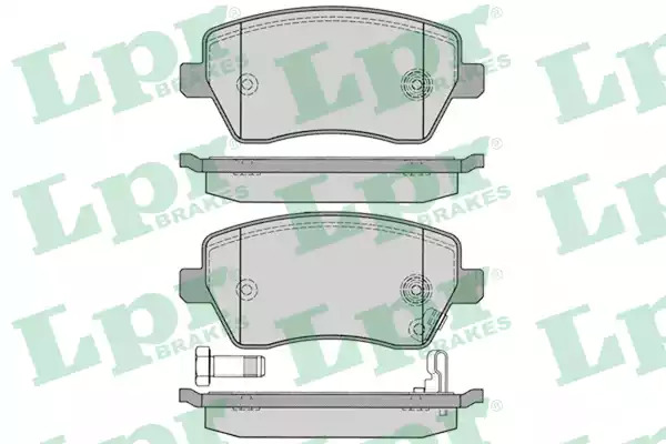 Комплект тормозных колодок LPR 05P1229 (23973, 24403, 5SP1229)