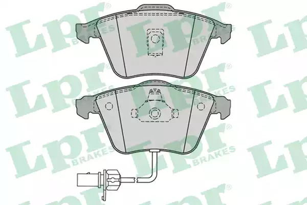 Комплект тормозных колодок LPR 05P1230 (23762, 23763, 5SP1230)