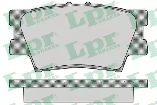 Комплект тормозных колодок LPR 05P1281 (24338, 5SP1281)