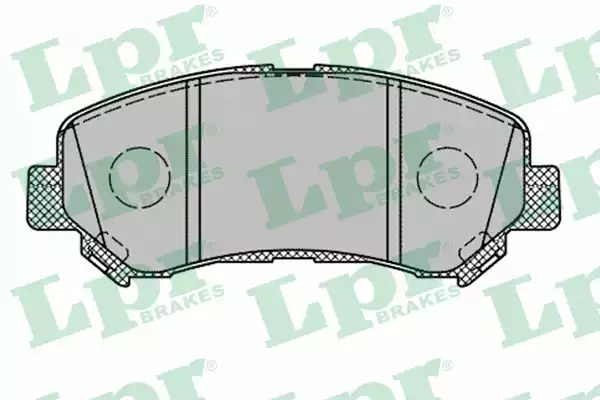 Комплект тормозных колодок LPR 05P1314 (24632, 5SP1314)