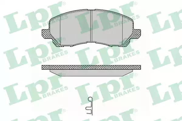 Комплект тормозных колодок LPR 05P1347 (23584, 5SP1347)