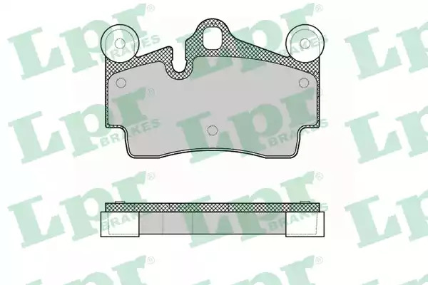 Комплект тормозных колодок LPR 05P1362 (23694, 5SP1362)