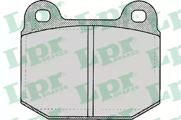 Комплект тормозных колодок LPR 05P137 (20323, 5SP137)