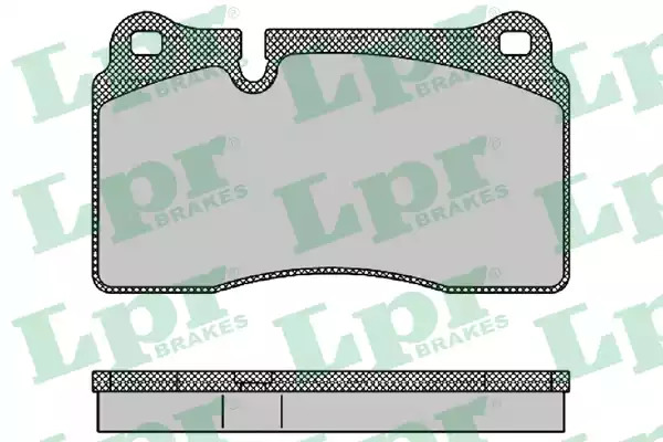 Комплект тормозных колодок LPR 05P1376 (24098, 5SP1376)