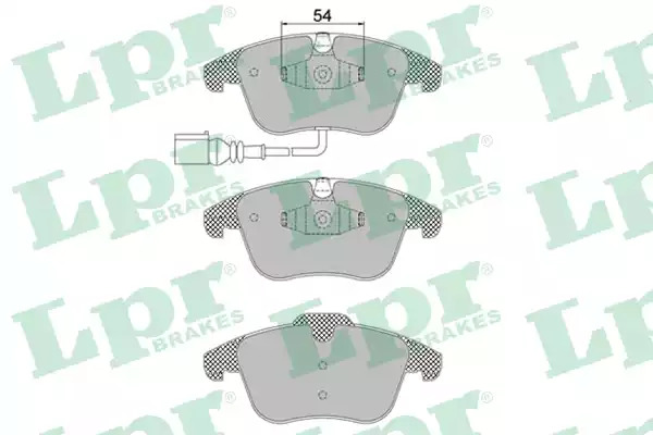Комплект тормозных колодок LPR 05P1392 (24333, 24334, 24332, 5SP1392)