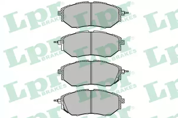 Комплект тормозных колодок LPR 05P1402 (24225, 24224, 24222, 24223, 5SP1402)